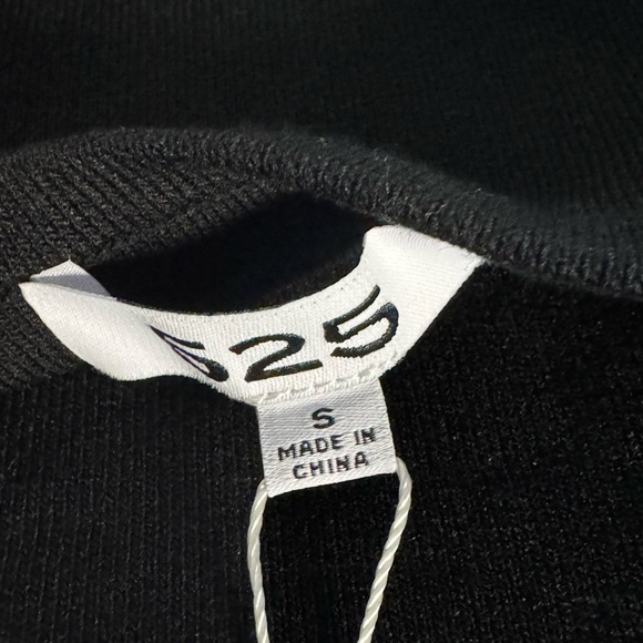 525 America Black Midi Dress Size Small, NWT - Picture 8 of 10